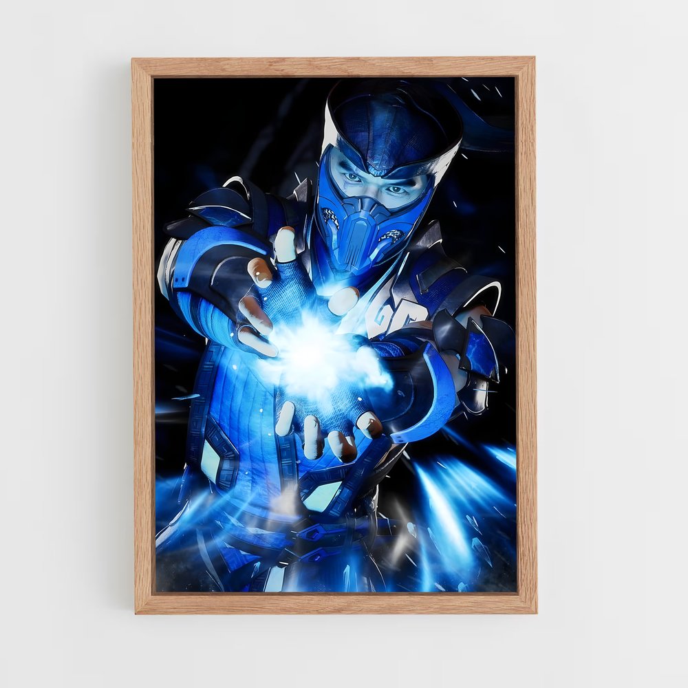Poster Robot Éthéré – affiche Mortal kombat (vue 4)